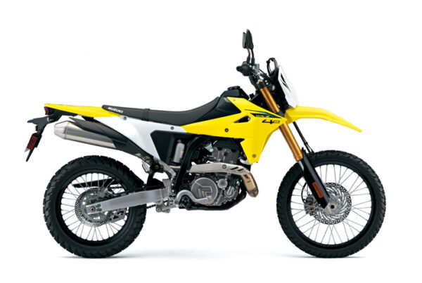 DR-Z4S - Champion Yellow No. 2 / Solid Special White No. 2