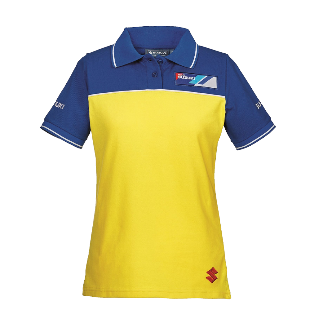 Team Yellow Ladies Polo Shirt