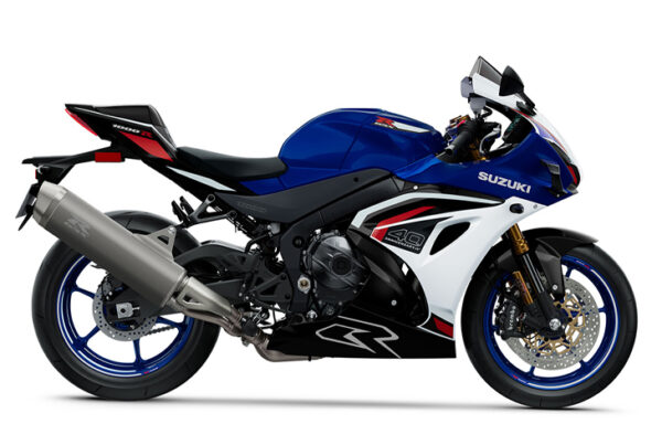 GSX-R1000R 40th Anniversary - Pearl Vigor Blue / Pearl Tech White