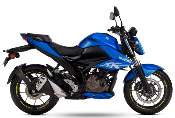 GIXXER 250 - Metallic Triton Blue / Glass Sparkle Black