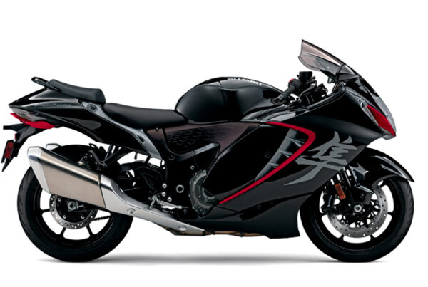 Hayabusa - Candy Daring Red / Glass Sparkle Black