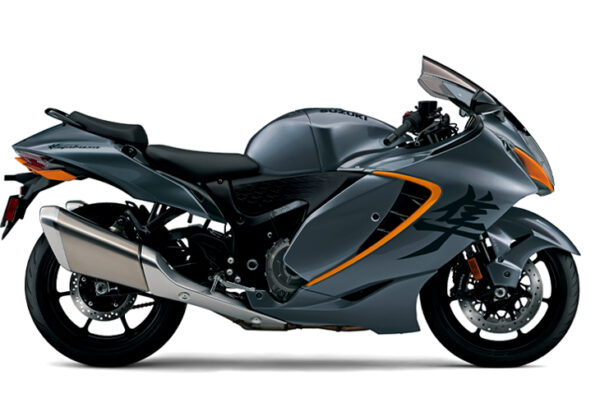 Hayabusa - Metallic Galaxy Grey / Candy Burnt Gold