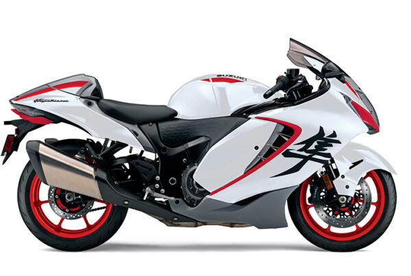 Hayabusa Special Edition - Pearl Brilliant White / Metallic Oort Grey